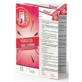 Benim Hocam Yayınları 5. Sınıf Türkçe Çek Kopar Yaprak Test