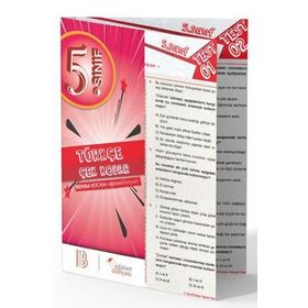 Benim Hocam Yayınları 5. Sınıf Türkçe Çek Kopar Yaprak Test