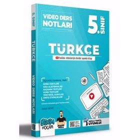 Benim Hocam Yayınları 5. Sınıf Türkçe Video Ders Notları