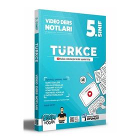 Benim Hocam Yayınları 5. Sınıf Türkçe Video Ders Notları