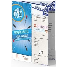 Benim Hocam Yayınları 6. Sınıf İngilizce Çek Kopar Yaprak Test