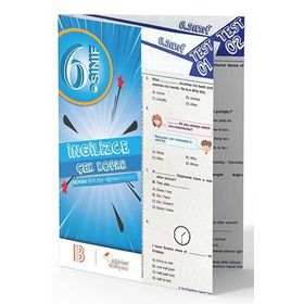Benim Hocam Yayınları 6. Sınıf İngilizce Çek Kopar Yaprak Test