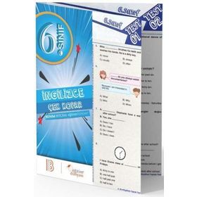 Benim Hocam Yayınları 6. Sınıf İngilizce Çek Kopar Yaprak Test