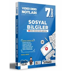 Benim Hocam Yayınları 7. Sınıf Sosyal Bilgiler Video Ders Notları
