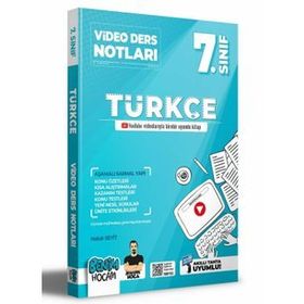 Benim Hocam Yayınları 7. Sınıf Türkçe Video Ders Notları