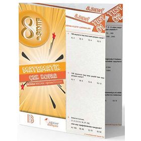 Benim Hocam Yayınları 8. Sınıf Matematik Çek Kopar Yaprak Test