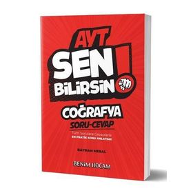 Benim Hocam Yayınları AYT Coğrafya Soru Bankası