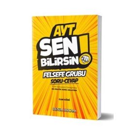Benim Hocam Yayınları AYT Felsefe Sen Bilirsin Soru Cevap Kitabı