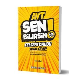 Benim Hocam Yayınları AYT Felsefe Sen Bilirsin Soru Cevap Kitabı
