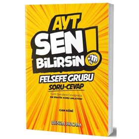 Benim Hocam Yayınları AYT Felsefe Sen Bilirsin Soru Cevap Kitabı