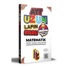 Benim Hocam Yayınları AYT Matematik Uzun Lafın Kısası Özet Konu Anlatımı
