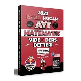 Benim Hocam Yayınları AYT Matematik Video Ders Defteri