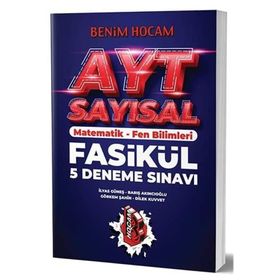 Benim Hocam Yayınları AYT Sayısal 5 Fasikül Deneme Sınavı