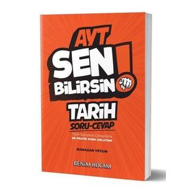 Benim Hocam Yayınları AYT Tarih Sen Bilirsin Soru - Cevap Kitabı