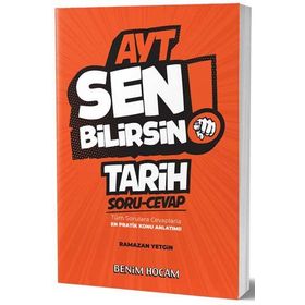 Benim Hocam Yayınları AYT Tarih Sen Bilirsin Soru - Cevap Kitabı