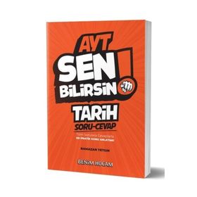 Benim Hocam Yayınları AYT Tarih Sen Bilirsin Soru - Cevap Kitabı