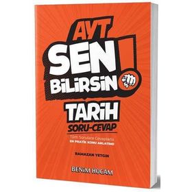 Benim Hocam Yayınları AYT Tarih Sen Bilirsin Soru - Cevap Kitabı