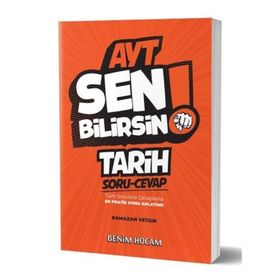 Benim Hocam Yayınları AYT Tarih Sen Bilirsin Soru - Cevap Kitabı