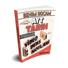 Benim Hocam Yayınları AYT Tarih Video Ders Notları Ramazan Yetgin