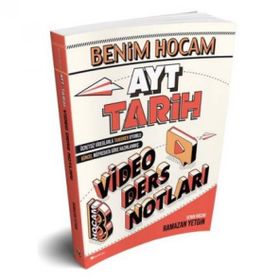 Benim Hocam Yayınları AYT Tarih Video Ders Notları Ramazan Yetgin