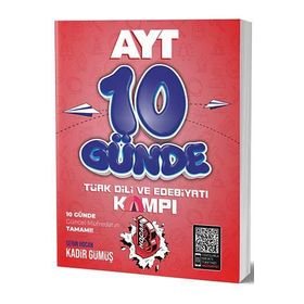 Benim Hocam Yayınları AYT Türk Dili Ve Edebiyatı 10 Günde Kamp Defteri