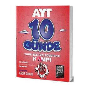 Benim Hocam Yayınları AYT Türk Dili Ve Edebiyatı 10 Günde Kamp Defteri
