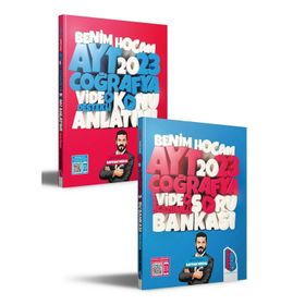 Benim Hocam Yayınları Benim Hocam 2023 Ayt Coğrafya Video Destekli Konu ve Soru Bankası Seti