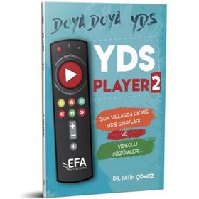 Benim Hocam Yayınları Efa Serisi YDS Player 2 Son Yıllarda Çıkmış Yds Sınavları