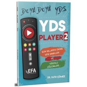 Benim Hocam Yayınları Efa Serisi YDS Player 2 Son Yıllarda Çıkmış Yds Sınavları