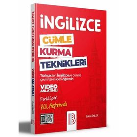 Benim Hocam Yayınları İngilizce Cümle Kurma Teknikleri