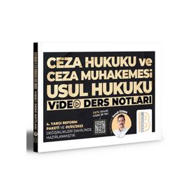 Benim Hocam Yayınları KPSS A Grubu Ceza Hukuku ve Ceza Muhakemesi Usul Hukuku Video Ders Notları