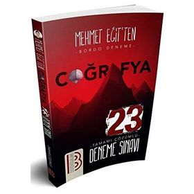 Benim Hocam Yayınları KPSS Coğrafya Tamamı Çözümlü 23 Deneme Sınavı