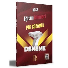 Benim Hocam Yayınları KPSS Eğitim Bilimleri PDF Çözümlü 7 Deneme
