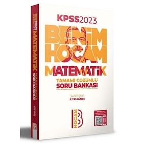 Benim Hocam Yayınları KPSS Matematik Tamamı Çözümlü Soru Bankası 2023
