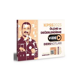 Benim Hocam Yayınları KPSS Ölçme Değerlendirme Ders Notları