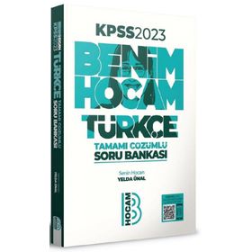 Benim Hocam Yayınları KPSS Türkçe Tamamı Çözümlü Soru Bankası 2023