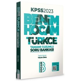 Benim Hocam Yayınları KPSS Türkçe Tamamı Çözümlü Soru Bankası 2023