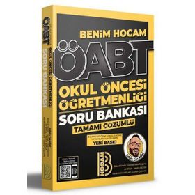 Benim Hocam Yayınları - Öabt Okul Öncesi Öğretmenliği Tamamı Çözümlü Soru Bankası