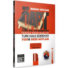 Benim Hocam Yayınları - ÖABT Türk Dili ve Edebiyatı Türkçe Öğretmenliği Türk Halk Edebiyatı Video Ders Notları Bengi 3