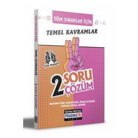 Benim Hocam Yayınları - Pragmatik Serisi 2022 Tüm Sınavlar İçin Temel Kavramlar 2 Soru 2 Çözüm Fasikülü