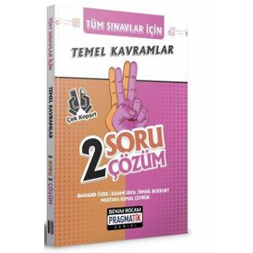 Benim Hocam Yayınları - Pragmatik Serisi 2022 Tüm Sınavlar İçin Temel Kavramlar 2 Soru 2 Çözüm Fasikülü