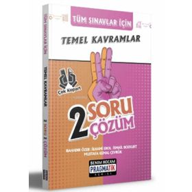 Benim Hocam Yayınları - Pragmatik Serisi 2022 Tüm Sınavlar İçin Temel Kavramlar 2 Soru 2 Çözüm Fasikülü