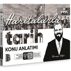 Benim Hocam Yayınları Ramazan Yetgin 2026 KPSS AGS Haritalarla Tarih Konu Anlatımı