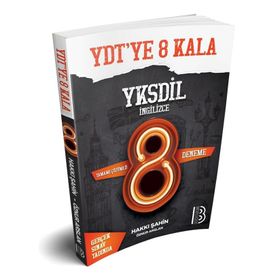 Benim Hocam Yayınları Tamamı Çözümlü YDT YKSDİL 8 Deneme