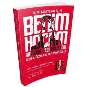 Benim Hocam Yayınları Tüm Adaylar İçin Anayasa Değişiklikleri