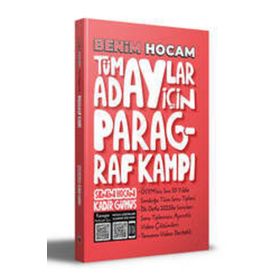 Benim Hocam Yayınları Tüm Adaylar İçin Paragraf Kampı