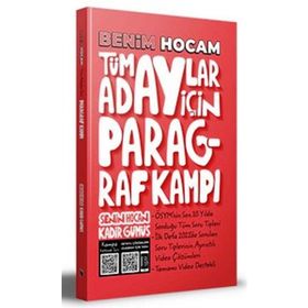 Benim Hocam Yayınları Tüm Adaylar İçin Paragraf Kampı