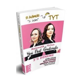 Benim Hocam Yayınları TYT 3 Adımda Matematik Türkçe Beşli Deneme 2. Adım