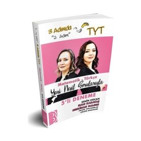 Benim Hocam Yayınları TYT 3 Adımda Matematik Türkçe Beşli Deneme 2. Adım