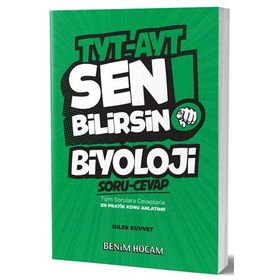 Benim Hocam Yayınları TYT AYT Biyoloji Sen Bilirsin Soru - Cevap Kitabı